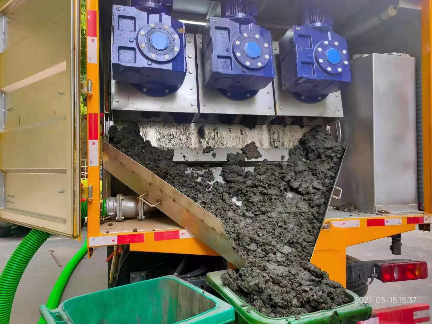 西畴化粪池清掏城市维护站-泥浆净化干湿分离处理